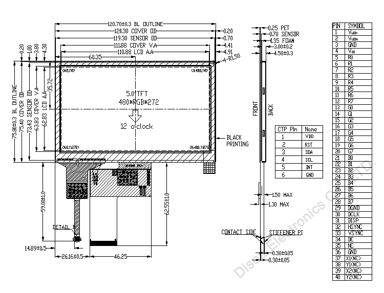 ZW-T050BPS-01CP outline drawing